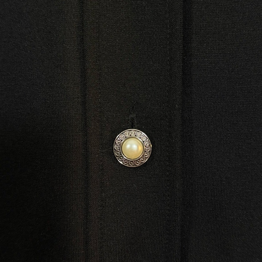 Vintage Made in the USA Brownstone Studio Petite Size 4 Black Dress - Picture 6 of 15
